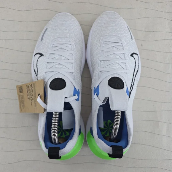 Nike Mens Free RN FK Next Nature White Running Shoes FB1276-104 Size 8.5 NEW